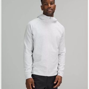Lululemon Mens City Sweat Full Zip hoodie heather grey medium